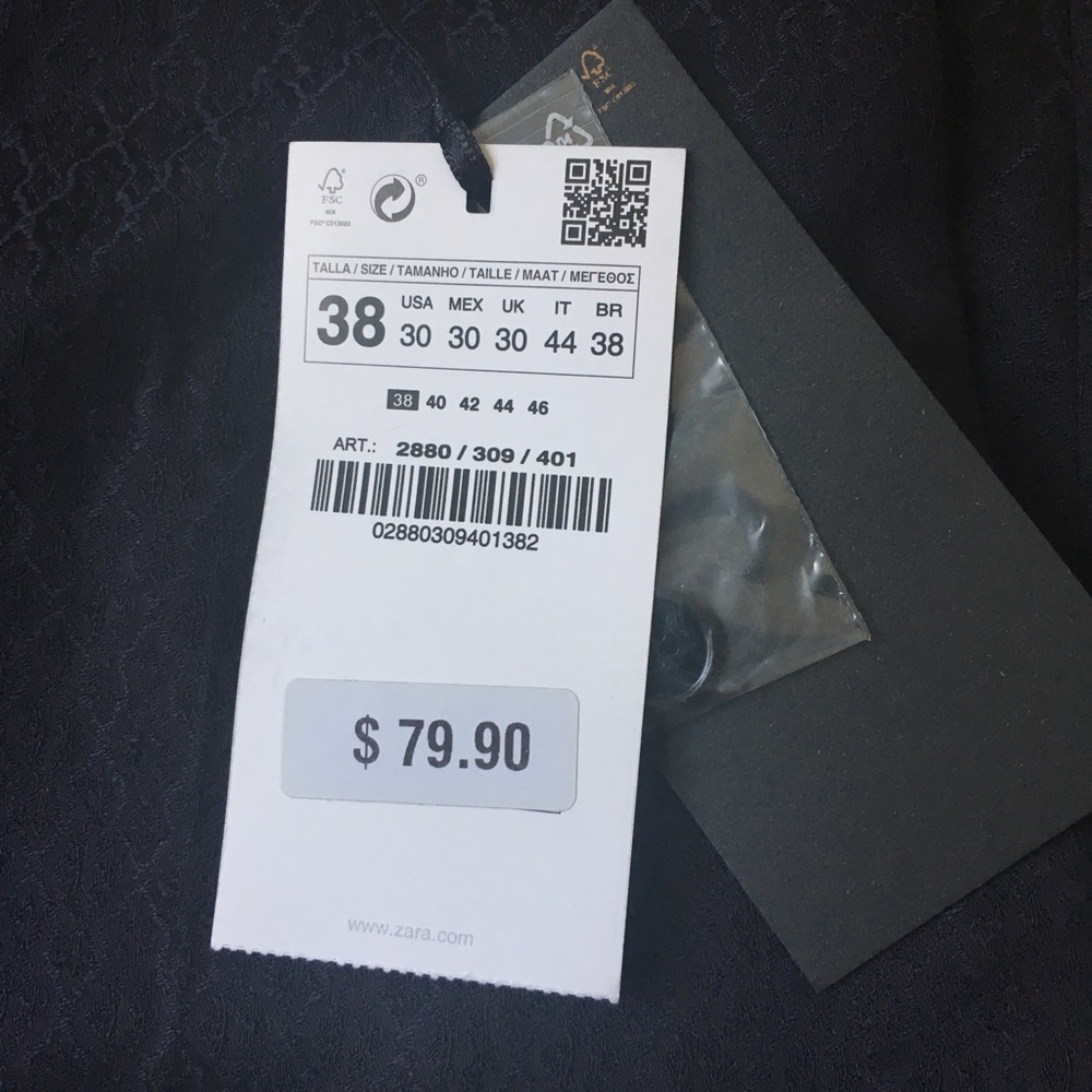 NWT Zara Men’s Trousers